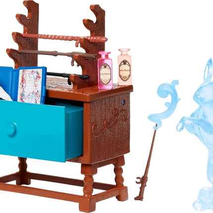 Mattel Harry Potter Toys, Diagon Alley Collectible Shops, Ollivanders Wand Shop, 10 Movie-Inspired Accessories with Surprises
