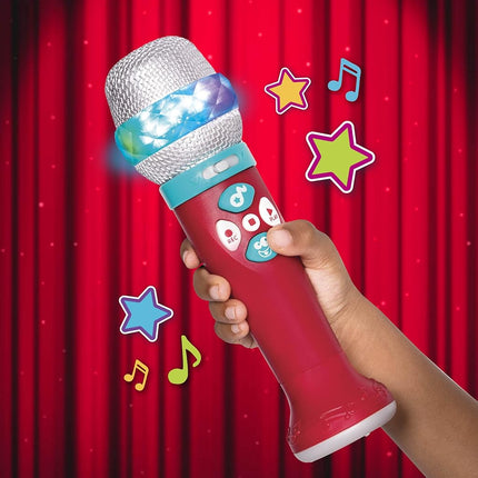 Battat Toy Karaoke Mic, Musical Light Show Microphone, Bluetooth, 1 Pieces
