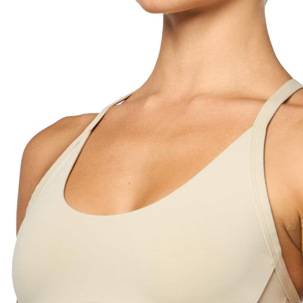 Under Armour Women's Movement Bralette, (289) Khaki Base / / Metallic Silver, M