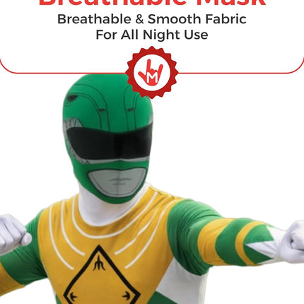 Morphsuits Green Power Ranger Costume, Halloween Costume for Adults, XXL