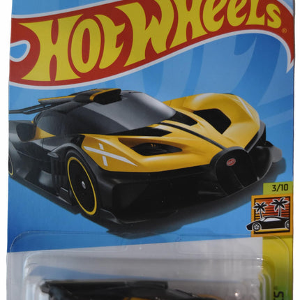 Hot Wheels Bugatti Bolide, Exotics 3/10 [Black/Yel