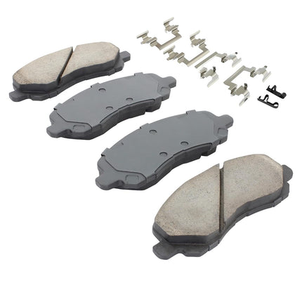 QUALITY-BUILT Premium Front Brake Pads for 01-14 Dodge, BP0866 Ceramic