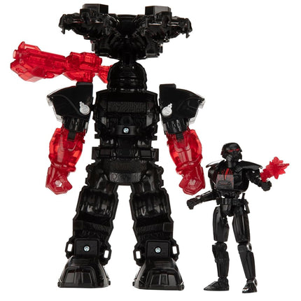 STAR WARS Epic World of Action Dark Trooper Mech Force Suit, 6.5-Inch Mech Suit & 4-Inch Action Figure, Toys for Boys & Girls Ages 4+