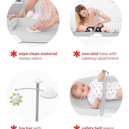 Skip Hop Nursery Style Wipe Clean Changing Pad