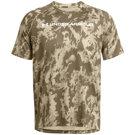 Under Armour Mens TECH ABC CAMO Short Sleeve T-Shi