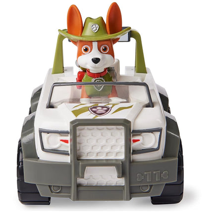 PAW Patrol, Tracker’s Jungle Cruiser Vehicle with Collectible Figure, for Kids Aged 3 and up
