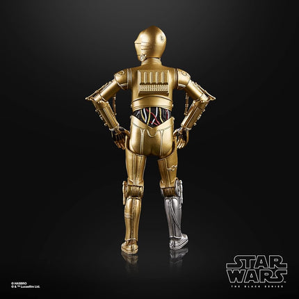 Star Wars Hasbro The Black Series Archive C-3PO Toy 6-Inch-Scale A New Hope Action Figure, Toys Kids Ages 4 and Up Multicolor, One Size, F4369