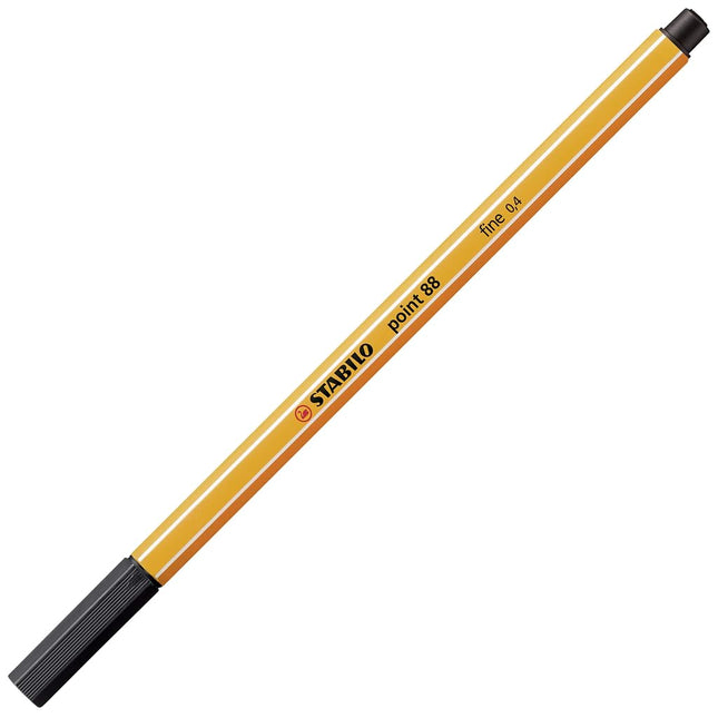 STABILO Fineliner - Point 88 - Wallet of 40 - Assorted Colors