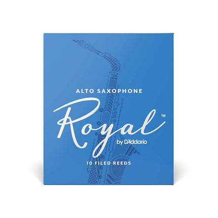 Rico Royal Alto Saxophone Reeds - Strength 1 - Box of 10