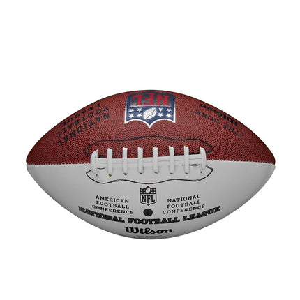 Wilson Ballon de football américain officiel NFL pour autographes - Taille officielle, marron