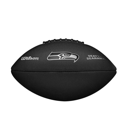 WILSON NFL Team Metallic Premiere Football - Official Size, Seattle Seahawks