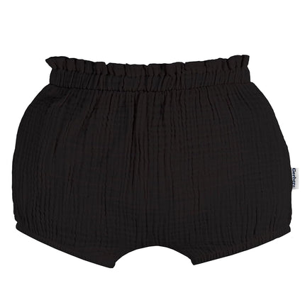 Gerber Baby-Girls 3-Pack Bubble Shorts, Black/Dot/Pink, 3-6 Months