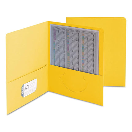 Smead Two-Pocket Heavyweight Folder, Letter Size, 