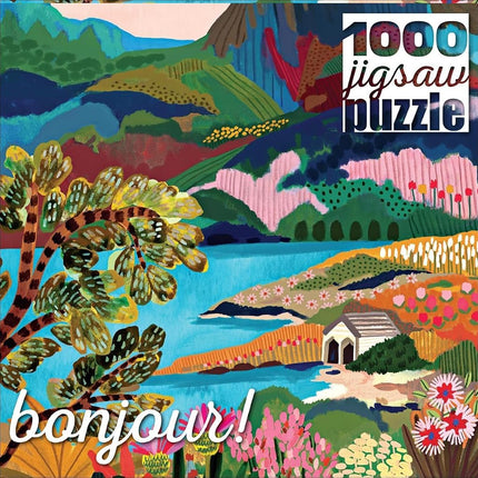Buffalo Games - Rhi James - Dove Lake - Puzzle de 1000 pièces pour adultes - Casse-tête stimulant, parfait pour les soirées jeux - Taille du puzzle assemblé : 67,95 x 50,17 cm