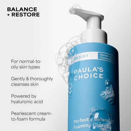 Paula's Choice RESIST Perfectly Balanced Foaming Cleanser, 190 mL