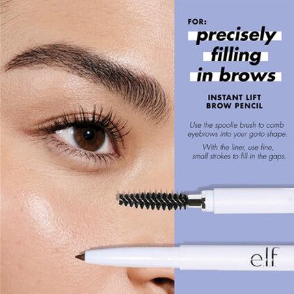 e.l.f. Brow Pencil, Deep Brown,