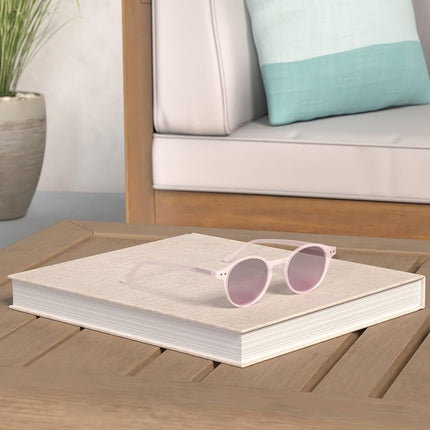 ZENOTTIC - Lunettes de soleil rondes polarisées, élégantes pour hommes et femmes, style rétro classique, sélection de styles variés, M