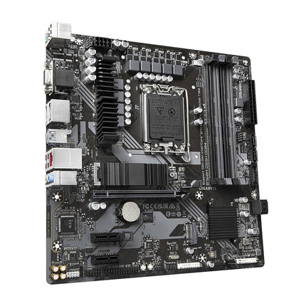 Gigabyte B760M DS3H DDR4 Motherboard - Supports Intel Core 14th Gen CPUs, 6+2+1 Phases Digital VRM, up to 5333MHz DDR4 (OC), 2xPCIe 4.0 M.2, 2.5GbE LAN, USB 3.2 Gen2