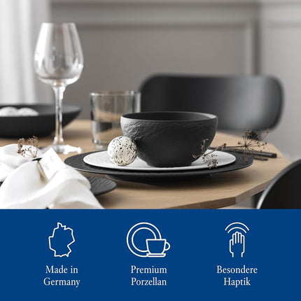 Villeroy & Boch Manufacture Rock Bowl, Black, 650 mL