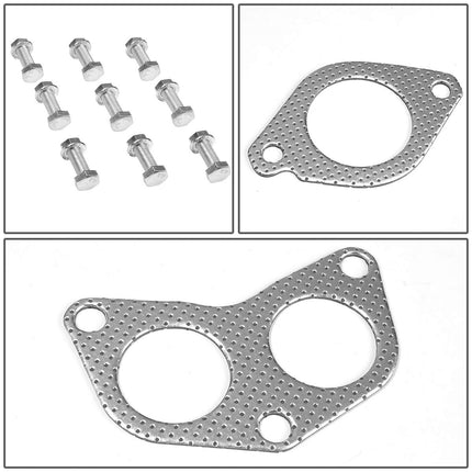 DNA MOTORING GKTSET-FRS Kit de joint de collecteur d'échappement en aluminium compatible avec Scion FR-S 13-16, compatible avec Subaru BRZ 13-21