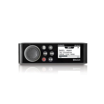 Fusion RA70N Marine Entertainment System with Bluetooth and NMEA 2000 Connectivity - Black