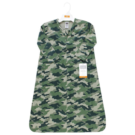 Saco de dormir, saco, manta de jersey de algodón de manga larga unisex Hudson Baby, camuflaje, 0-6 meses