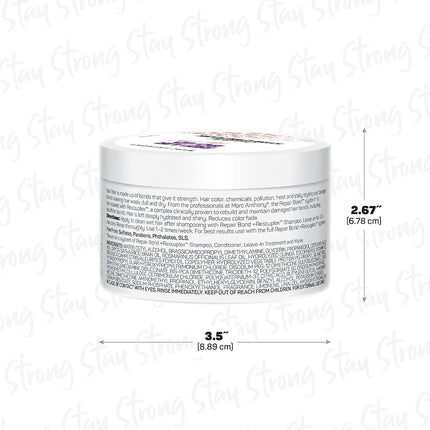 Marc Anthony Repair Bond Plus Rescuplex Weekly Care Treatment Mask 227 g