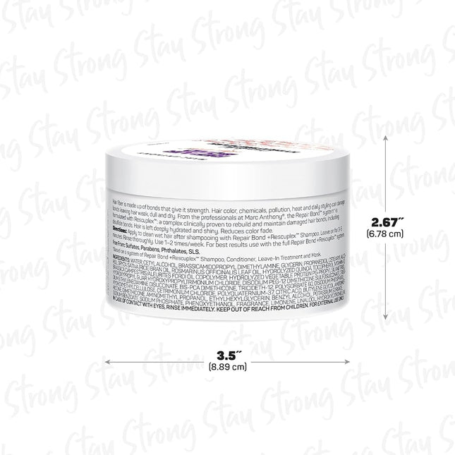 Marc Anthony Repair Bond Plus Rescuplex Weekly Care Treatment Mask 227 g