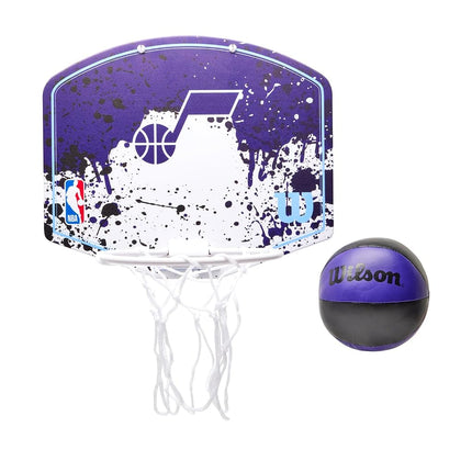 Wilson NBA Team Mini Hoop, Utah Jazz, Purple