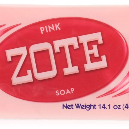 Zote Pink Soap Pack of 3 Total 14.1 oz