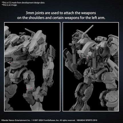 Bandai Hobby - Armored Core VI Fires of Rubicon - #04 RaD CC-2000 Orbiter 30 MM 1/144 Model Kit