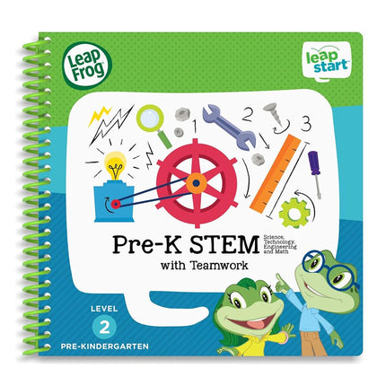 LeapFrog 21507 LeapStart Preschool Preschool STEM Science/Technology/Engineering and Maths and Teamwork Activity Book