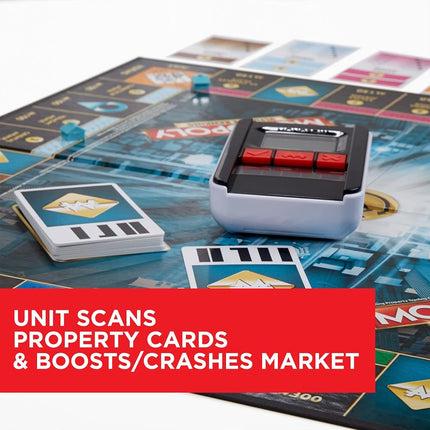 Monopoly Ultimate Banking Edition Board Game for Families and Kids Ages 8 and Up, Electronic Banking Unit (Amazon Exclusive)