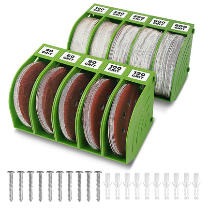 5 Inch Professional Sanding Discs Storage Bins - 1