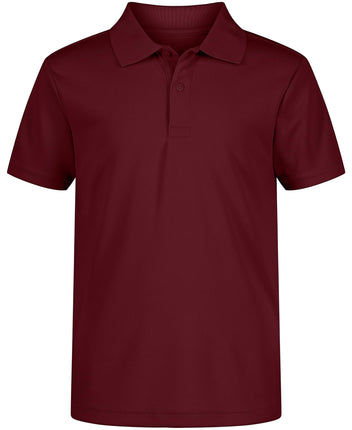IZOD Boys' School Uniform Short Sleeve Polo Shirt,