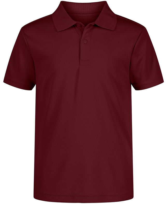 Nautica Boys' Short Sleeve Performance Polo