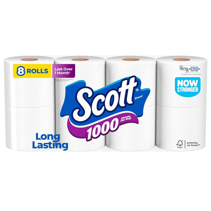 Scott Pañuelos de baño blancos (caja de 6)