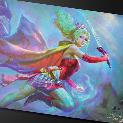 Ultra PRO - Final Fantasy x Universes Beyond Terra, Herald of Hope (Commander) Playmat for Magic: The Gathering | Card Game Playmat, Final Fantasy Collectibles, Desk Mat Mousepad