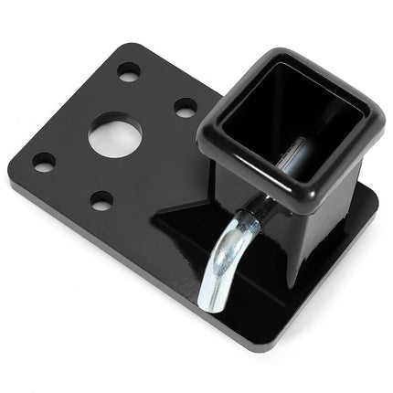 ALMULOO 2" Receiver Hitch Powder Coated Steel Compatible with Hmmwv Humvee Military