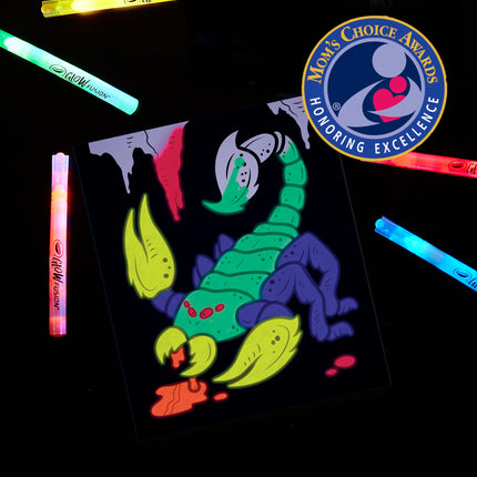 Crayola Glow Fusion Marker Coloring Set-Mythical Creatures 747491