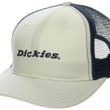 Dickies Mens Two-Tone Trucker Cap, Beige, One Size