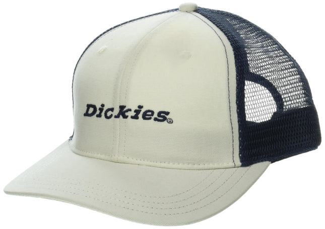 Dickies Mens Two-Tone Trucker Cap, Beige, One Size