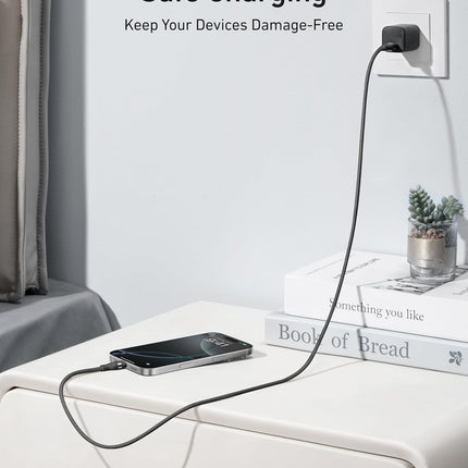 Anker USB-C to USB-C Cable (3 ft / 6 ft, 240W, Upcycled-Braided)