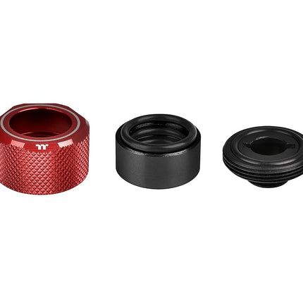 Thermaltake Pacific Red C-ProG1/4 PETG 16mm OD Compression Fitting CL-W209-CU00RE-A