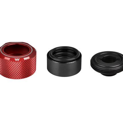 Thermaltake Pacific Red C-ProG1/4 PETG 16mm OD Compression Fitting CL-W209-CU00RE-A