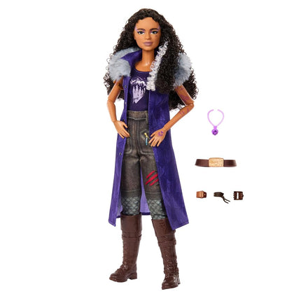 Mattel Disney Zombies 4: Dawn of the Vampires Willa Lykensen Fashion Doll with Removable Outfit & 7 Accessories, Inspired by the Movie, JFG34