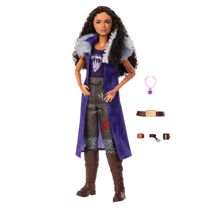Mattel Disney Zombies 4: Dawn of the Vampires Willa Lykensen Fashion Doll with Removable Outfit & 7 Accessories, Inspired by the Movie, JFG34