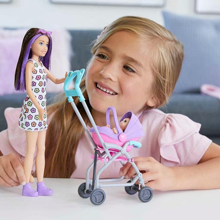 Barbie Skipper Babysitters Inc Doll, Playset and Accessories