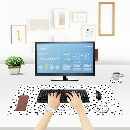 ToLuLu Ergonomic Gaming Mouse Pad, Memory Foam Keyboard Mouse Wrist Rest
