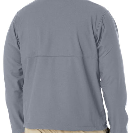 Columbia Men's Chaqueta Softshell Ascender Con Cremallera Frontal Shell Jacket, Grey, 4XL